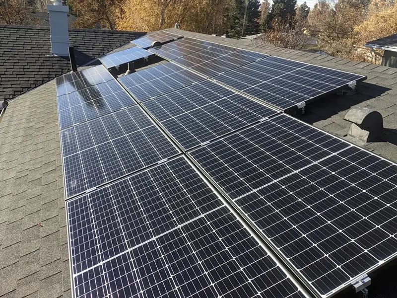 Монтаж сонячних панелей солнечных панелей СОНЯЧНІ електростанціі