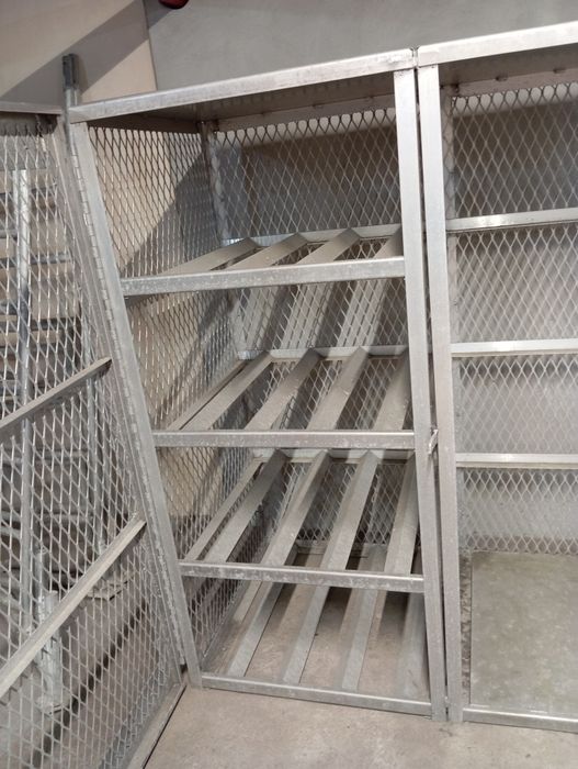 Klatka Box na butle gazu technicznego (aluminium)