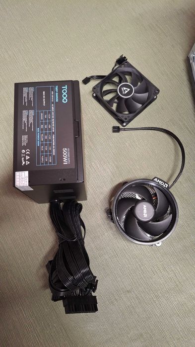 Pack Componentes PC (Caixa + Fonte 500W NOVA + Cooler CPU + Ventoinha ...