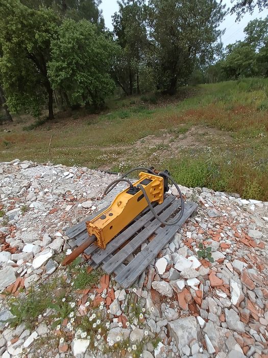 Serviço de giratória e camião