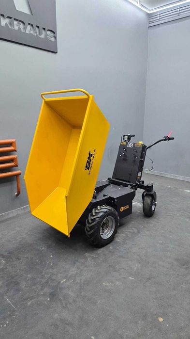 Elektryczne wozidło kołowe taczka BK500HE 500kg Transporter