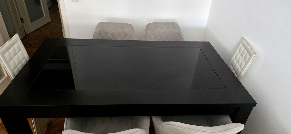 Mesa de sala extensível