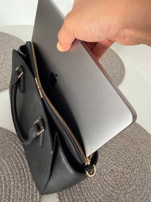 Abaixou Era 100€! Mala em Pele textura estilo Saffiano. Michael Kors Legítima (Bolsa de couro)