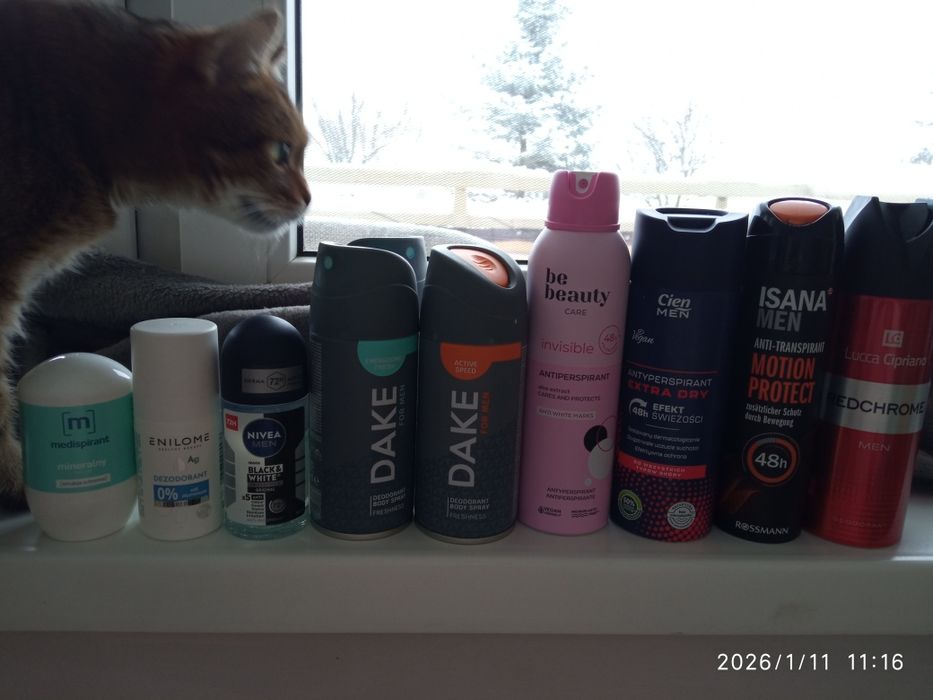 Dezodoranty i antyperspiranty