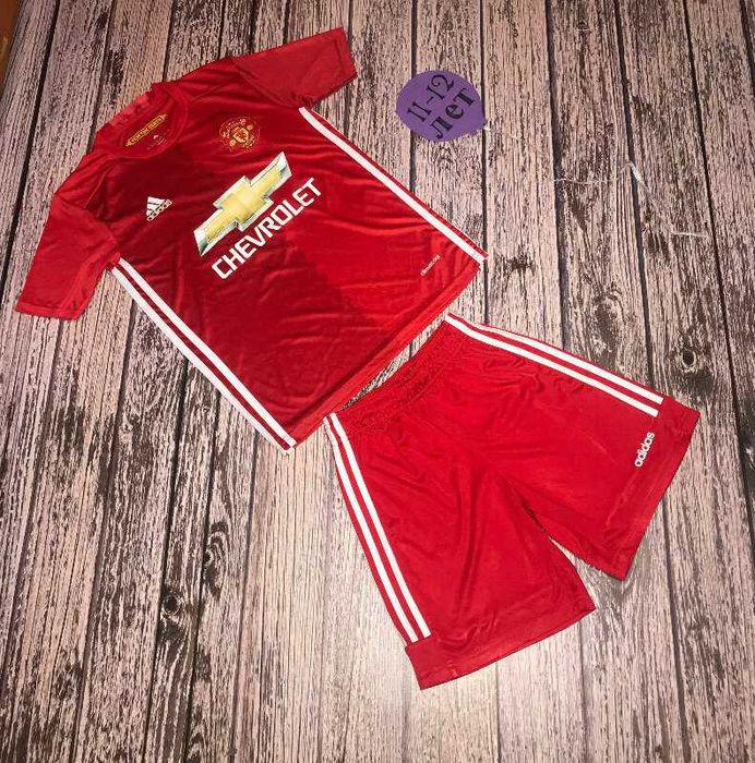 Футбольная форма Adidas для мальчика 11-12 лет, 146-152 см