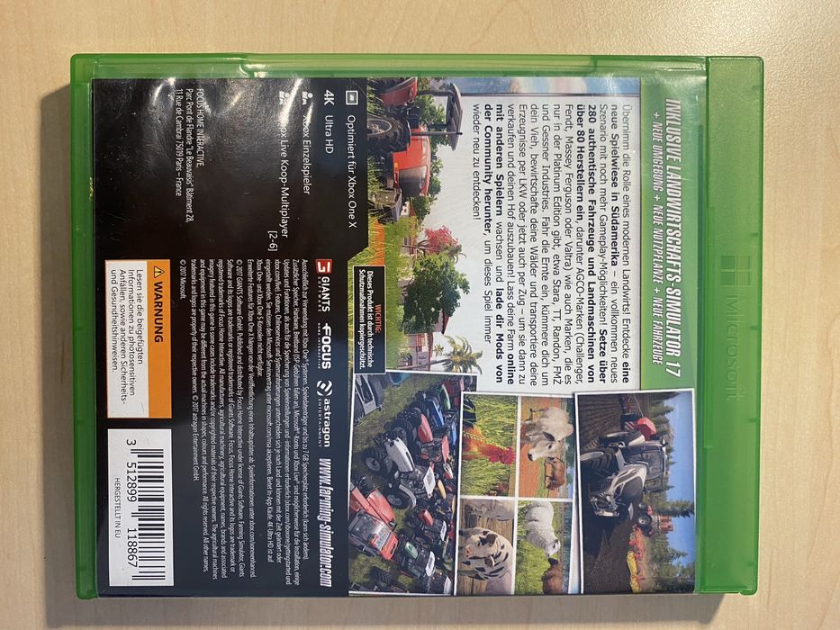 Xbox Farming Simulator 17