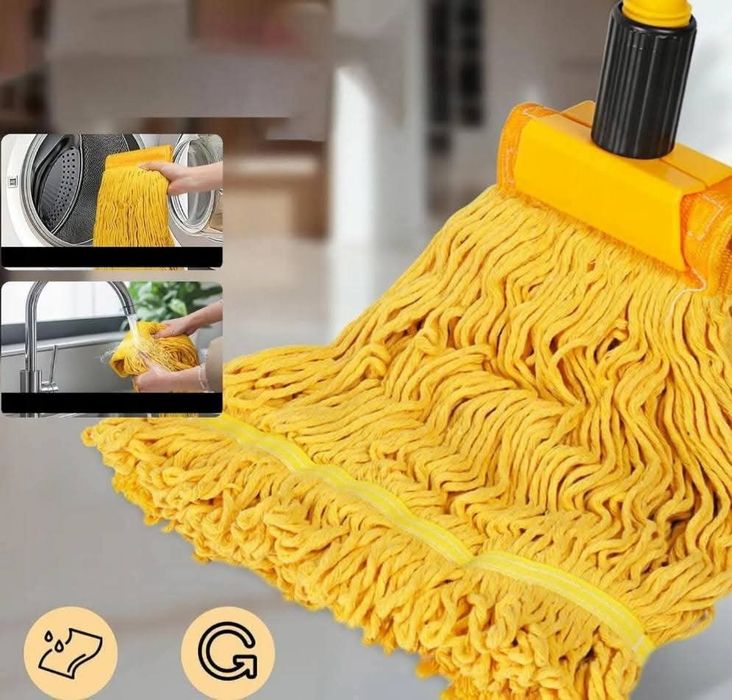 Mop przemysłowy 2 nakładki