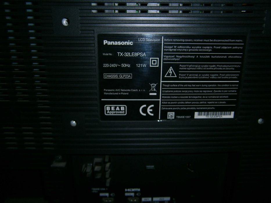 Telewizor Panasonic LCD - 32 Cale. Wysyłka. Stan bdb. 100% sprawny!