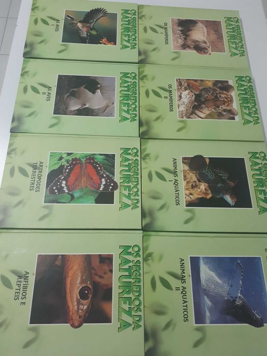 Os Segredos da Natureza 8 volumes