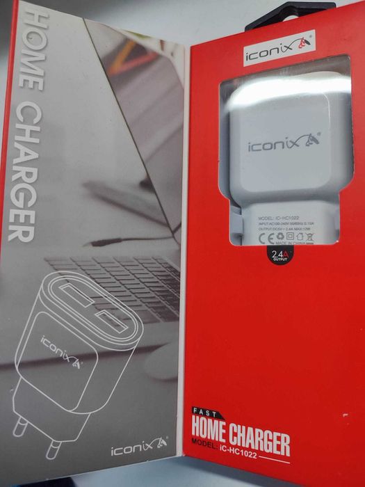 Carregador USB de Tomada Iconix