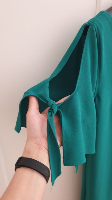 sukienka butelkowa zieleń