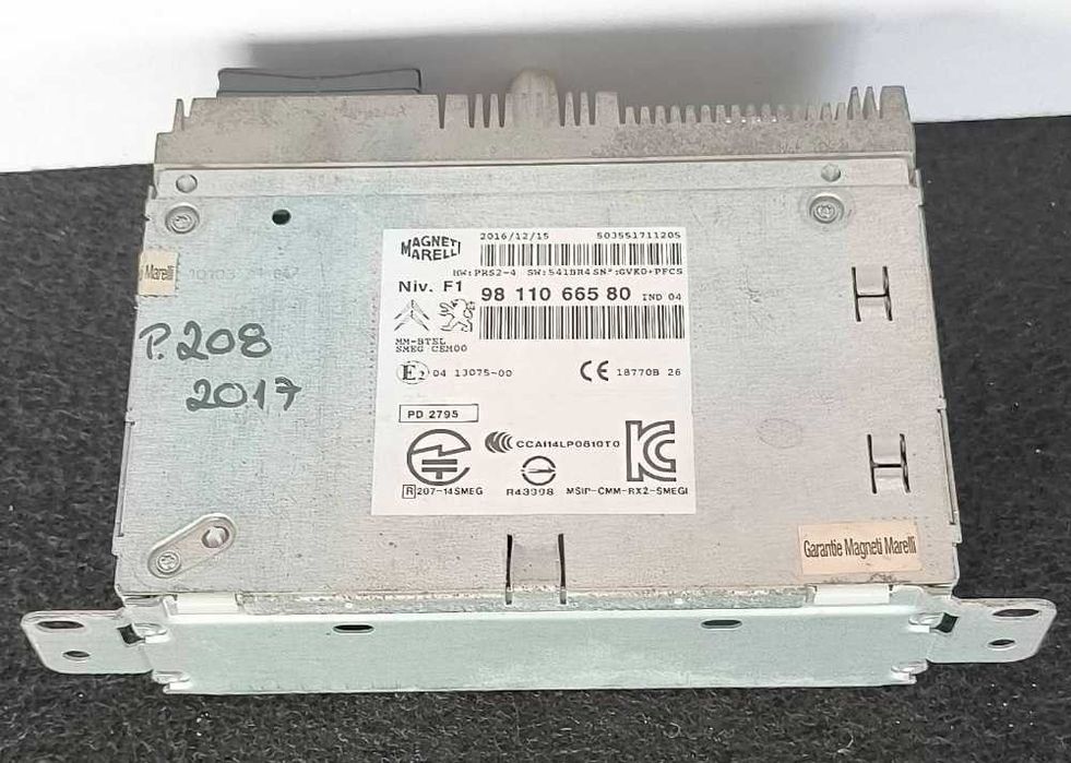 Rádio / Auto Rádio 9811066580 - PEUGEOT 2008 I
