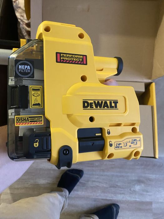 Dewalt DWH304DH система пилевидалення, пилосос для перфораторів DCH293