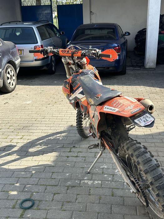 KTM 450 matriculada