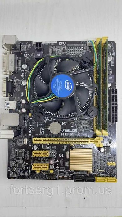 Комп. комплект : Мат. плата Asus H81M-K/8GB/Pentium G3260/БП ATX