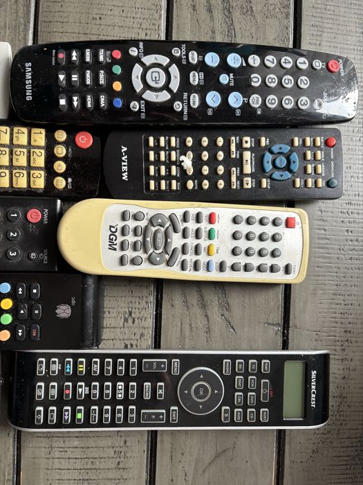 Piloty do Sony, Panasonic, UPC, DGM, ALOW