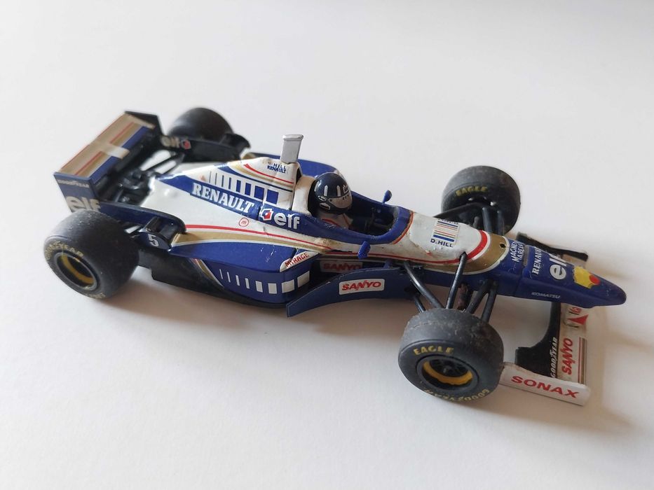 miniatura 1/43 WILLIAMS FW19 Damon Hill (1996) | edição Onyx
