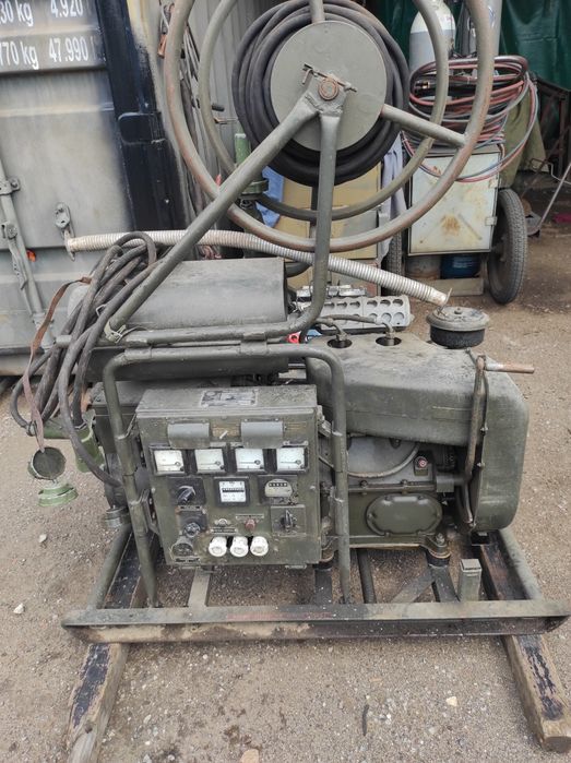 Agregat prądotwórczy Pab -4 z wojska