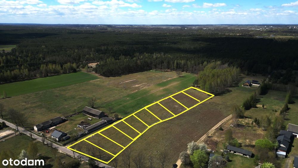 Działki budowlane z dostępem do lasu obok rzeki Pilica, Krzemień - View 3