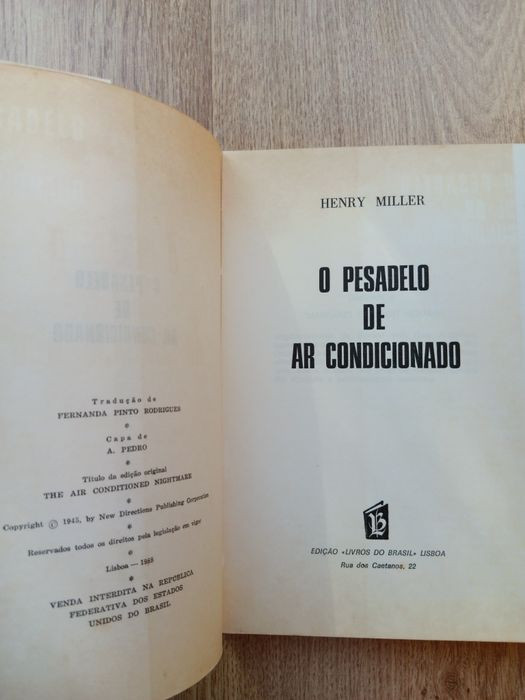 Pesadelo em Ar Condicionado [Henry Miller]