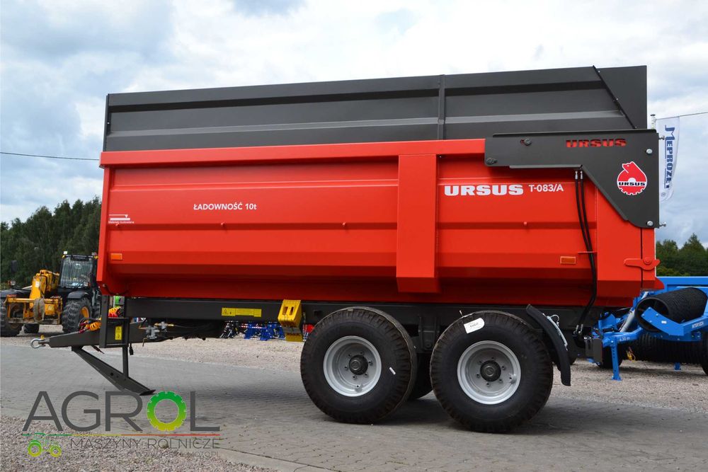 Przyczepa rolnicza URSUS T-083/A Skorupowa Tandem 10T PRONAR