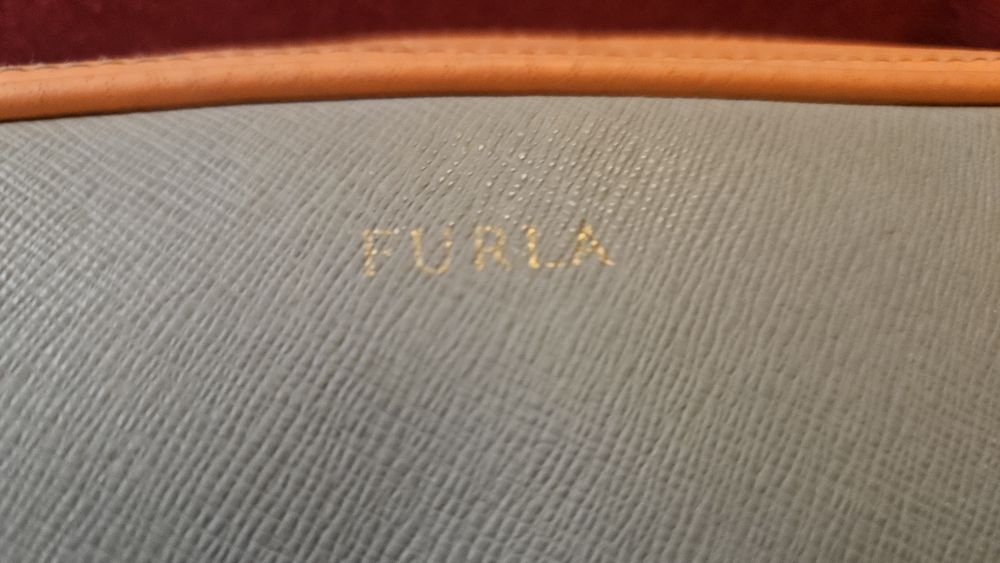 Unikatowa torebka Furla skóra saffiano