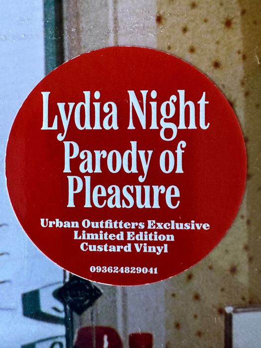 Disco vinil Lydia Night - Parody of love