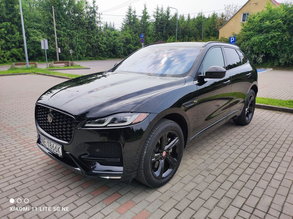 Jaguar F-Pace Jaguar F-Pace 2.0 Benzyna 250KM r dynamic Black edition Virtual Cocpit