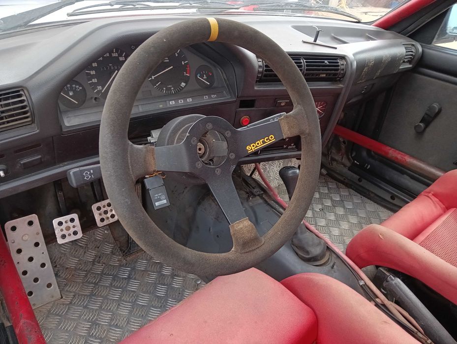 BMW E30 325i rally drift slalom