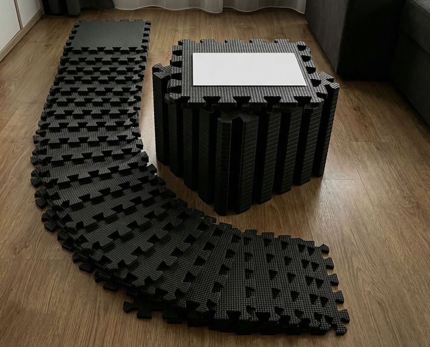 Mata sprzęt ochronna puzzle mata fitness siłownia mata pod hantle