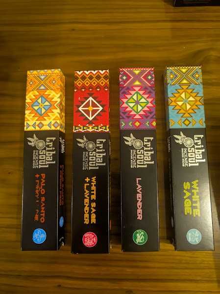 Conjunto de Incensos Tribais Soul (Masala Premium)