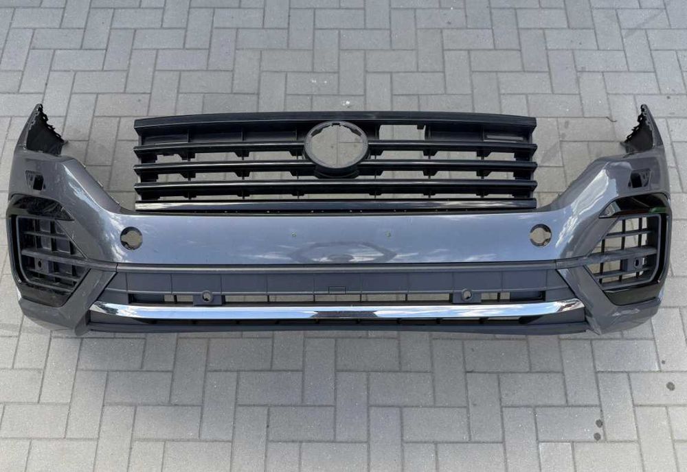 Бампер передній Volkswagen Touareg 3 CR R-line перед оригінал разборка