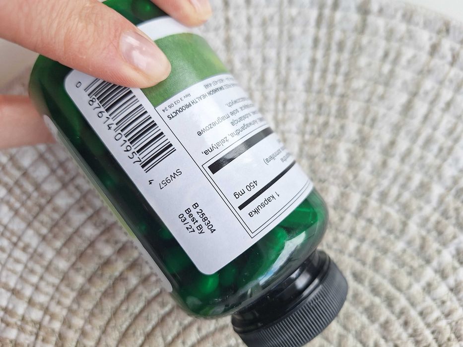 Suplement diety ashwaganda SWANSON tanio, nieotwarte