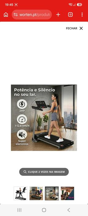 Passadeira nova com 2 anos de garantia