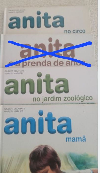 Livros Anita - diversos