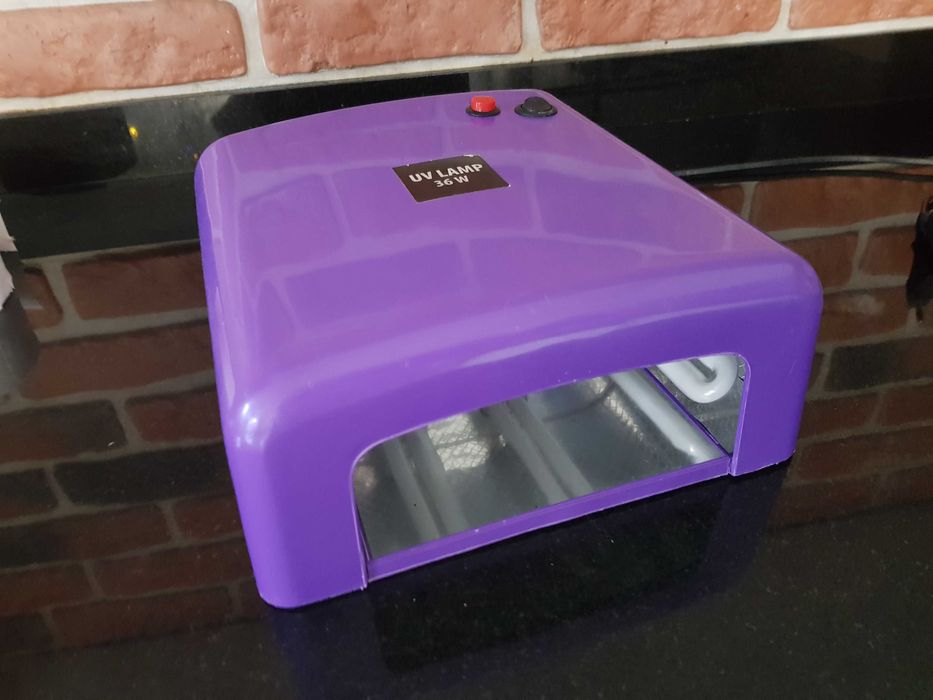 Lampa tunelowa UV 36W do hybryd i żeli z akcesoriami