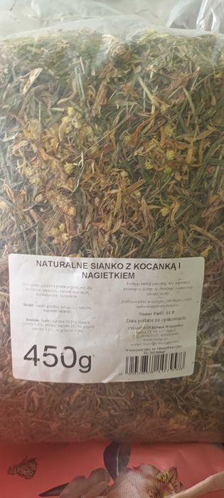 sprzedam  sianko, pellet z siana i karmę dla kawii