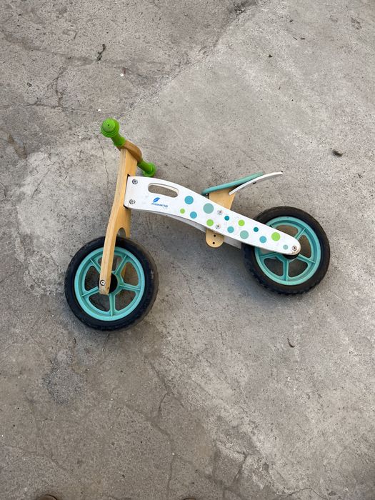 Rower biegowy drewniany