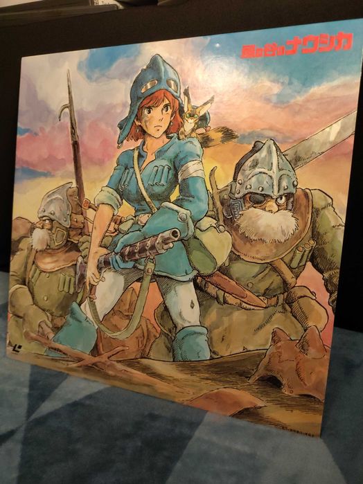Nausicaä z Doliny Wiatru LaserDisc! Świetny prezent dla fana/ki Ghibli