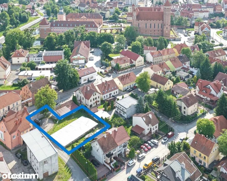 Działka budowlana inwestycyjna w świetnej lokalizacji w Lidzbarku Warm