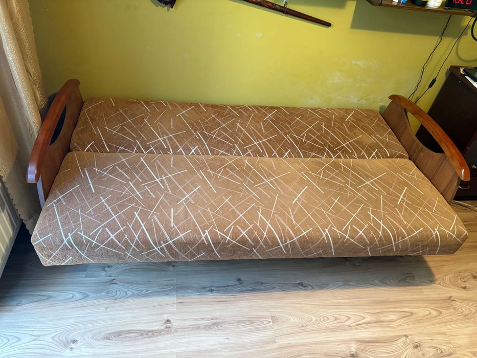 Wersalka tapczan rozkładany + fotele