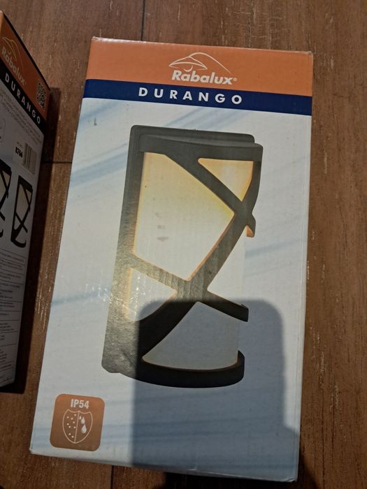 Durango 3 szt  lampa zewnętrzna kinkiet IP54 zestaw