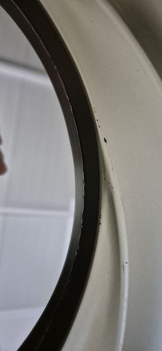 Espelho redondo em plástico