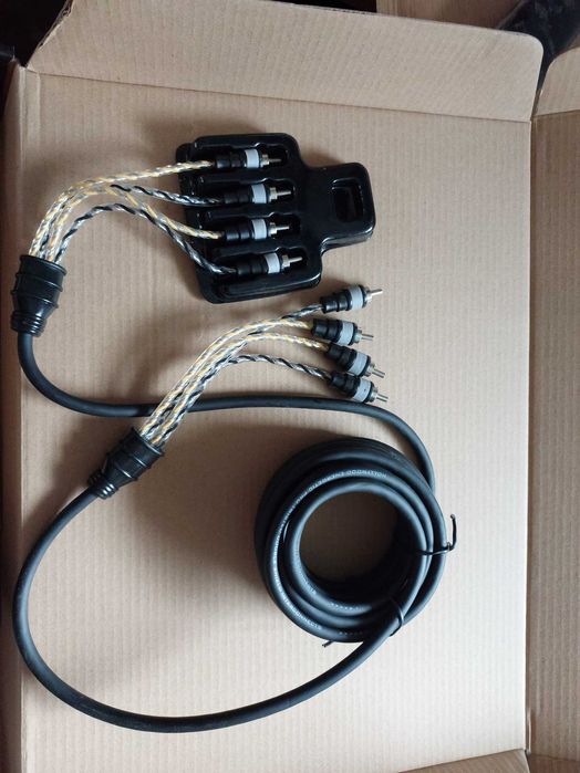 Hollywood  4xRCA (PRO OFC Level-2) - 5m CINCH Car Audio NOWY