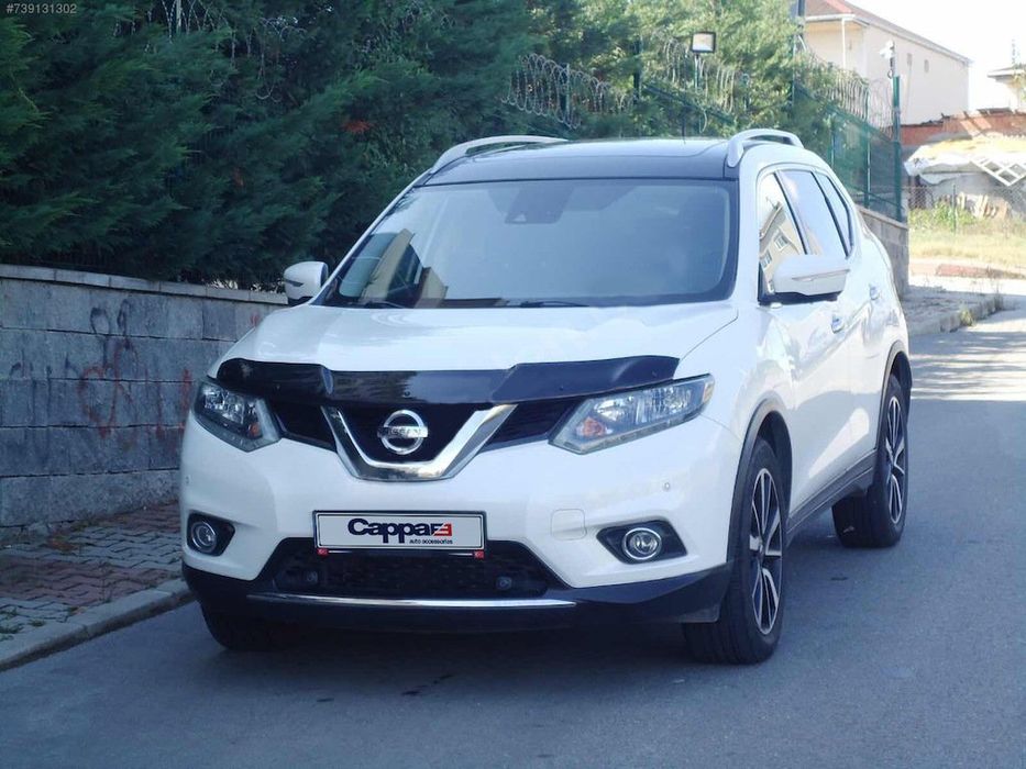 Nissan Xtrail 2014+ Дефлектор капоту (EuroCap)