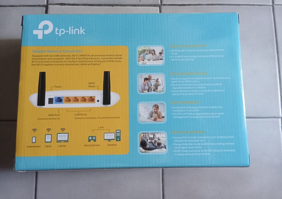 Tp-Link WR841N router64741087634050122