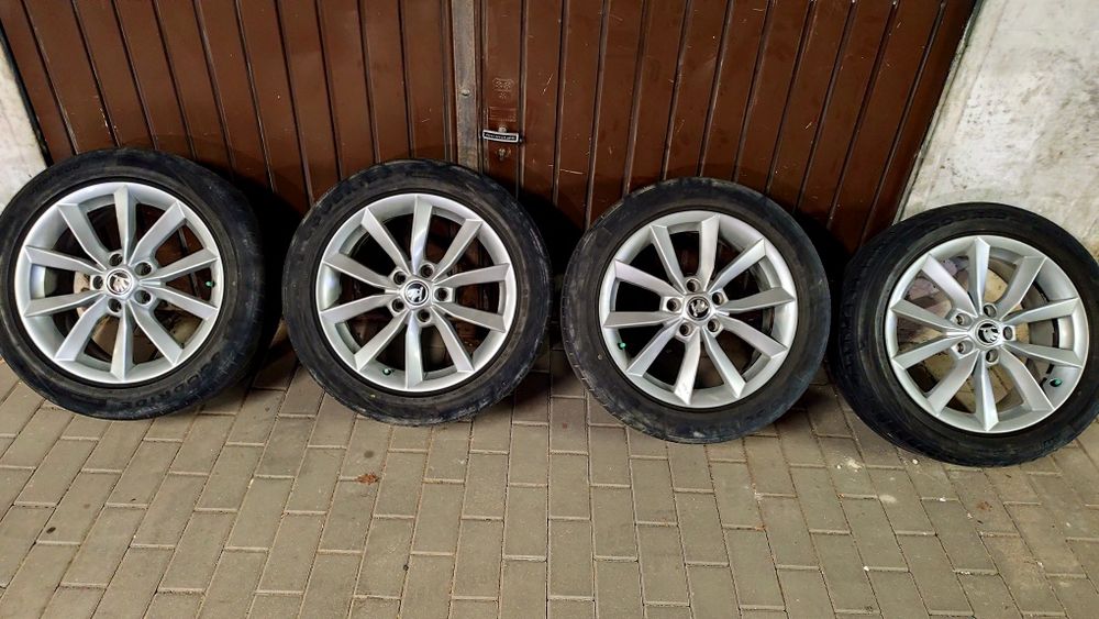 Alufelgi felgi koła 17" 5x112 Oryginał Skoda Superb, Octavia, VW, Kamiq, Karoq