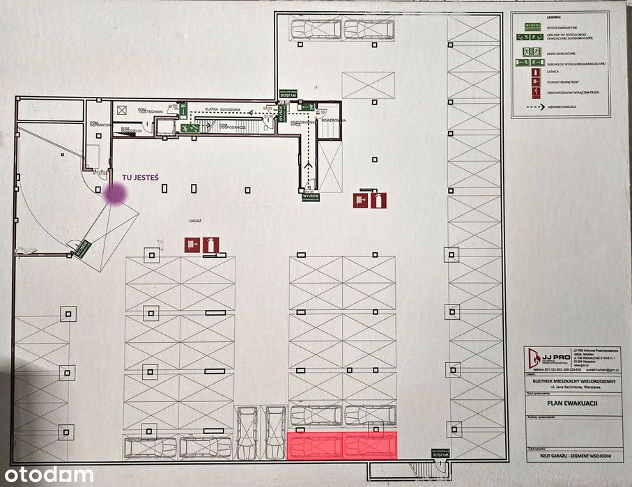 25m² miejsce garażowe na 2 auta | Jana Kazimierza 17A |duża przestrzeń - Widok 4