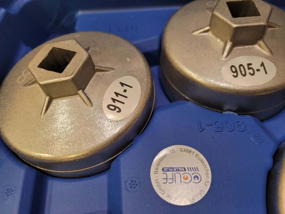 Klucze nasadkowe do filtrów oleju