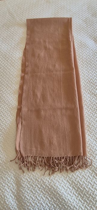 Echarpe creme de lã